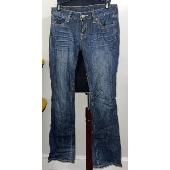 LUCKY BRAND Women's Lola Bootleg Jeans 4/27 - Picture 1 of 16